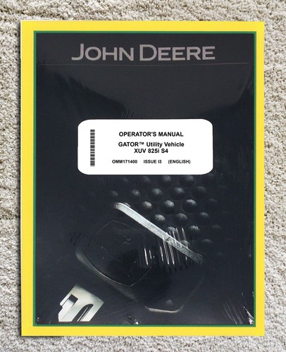 John deere xuv825i gator - xuv825i, s4